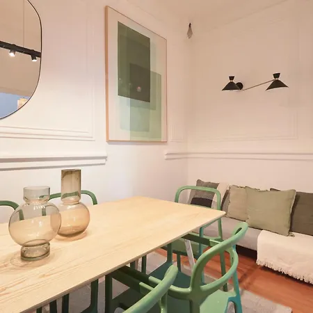홈스테이 Bright Double In A Coliving 리스본